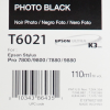 Encre Epson C13T602100 T602100 Noir Photo 110ml