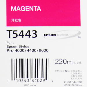 Epson T5443 (C13T544300) - Cartouche d'encre Magenta 220ml