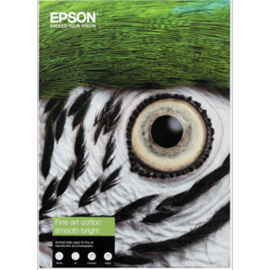 Epson S450274 (C13S450274) - Papier Fine Art Cotton Smooth Bright épaisseur 300g A4