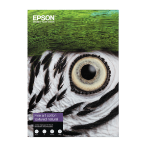 Epson S450282 (C13S450282) - Papier Fine Art Cotton Textured Natural épaisseur 300g A3+